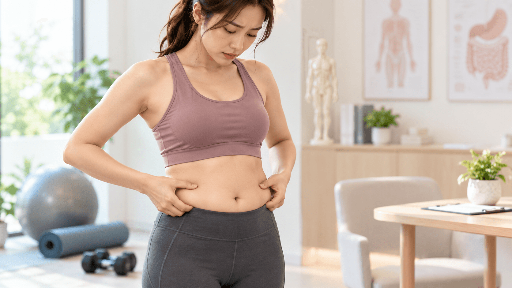《明明有做運動，為什麼小腹和腰間贅肉還是愈來愈明顯？》